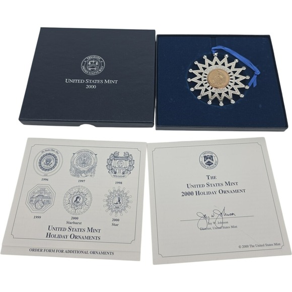 The Unbranded Brand Other - Limited Edition Ornament From The United State Mint 2000